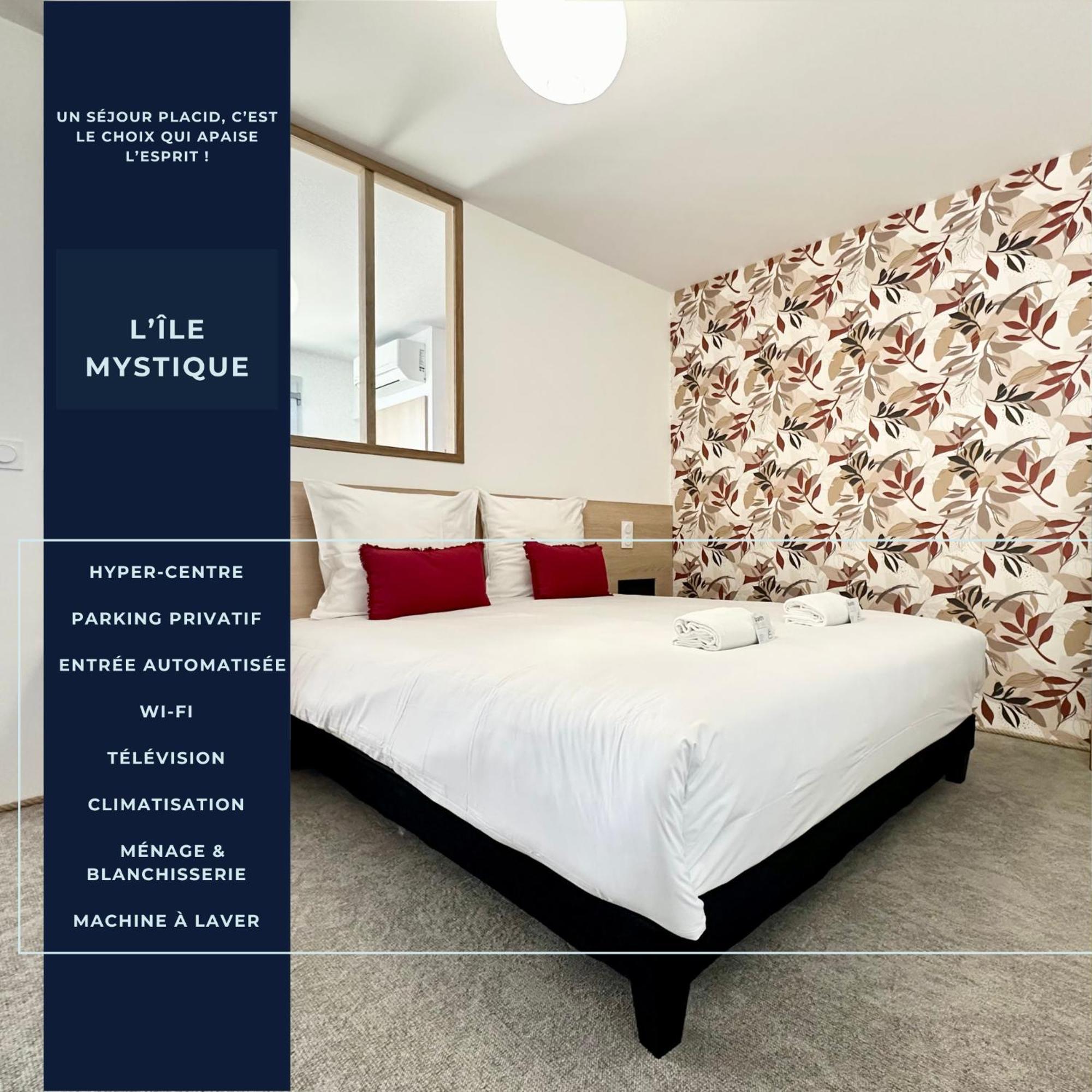 L'Ile Mystique - Central - Parking Prive - Neuf - Clim Mont-de-Marsan Bagian luar foto